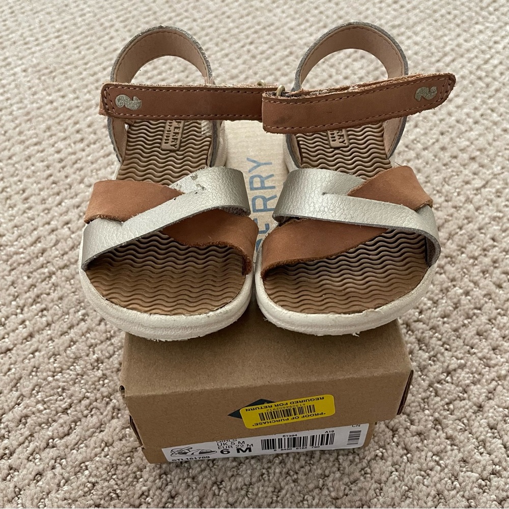 Sperry Plushwave Sandals Toddler Size 6